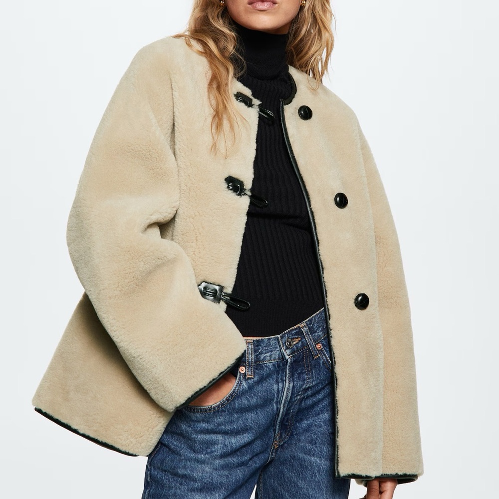Mango Shearling Jacket - image 2